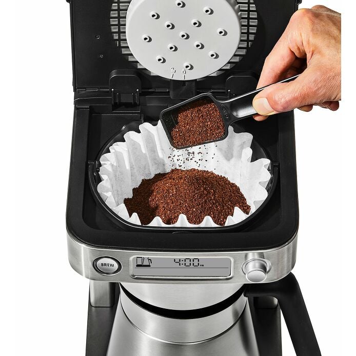 12-Cup Coffee Maker with Podless Single-Serve Function P6