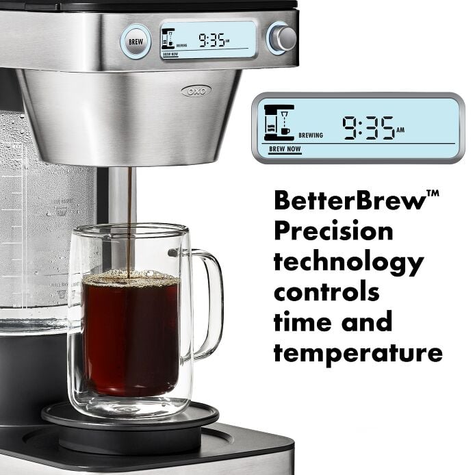 12-Cup Coffee Maker with Podless Single-Serve Function P6