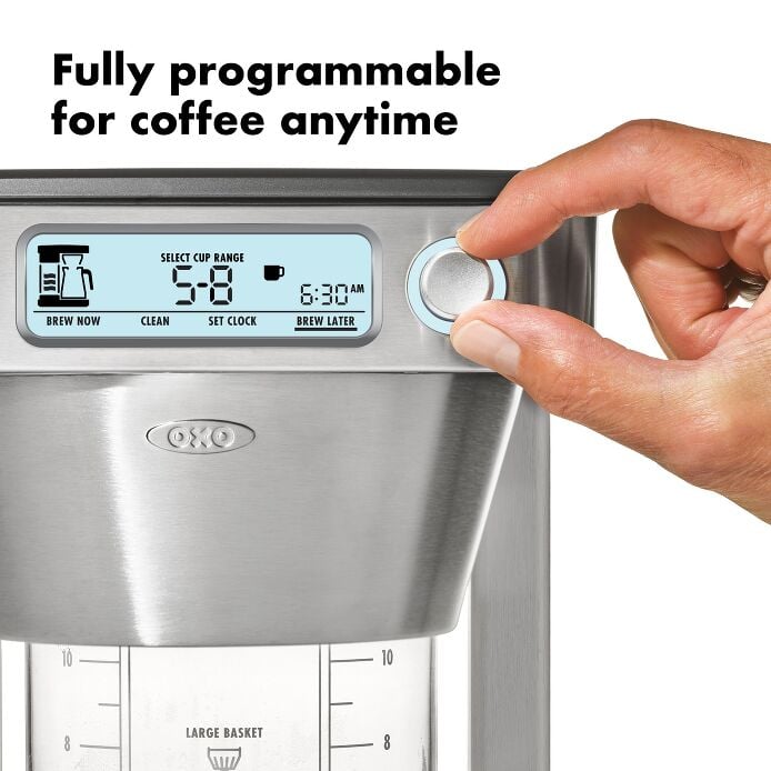 12-Cup Coffee Maker with Podless Single-Serve Function P6