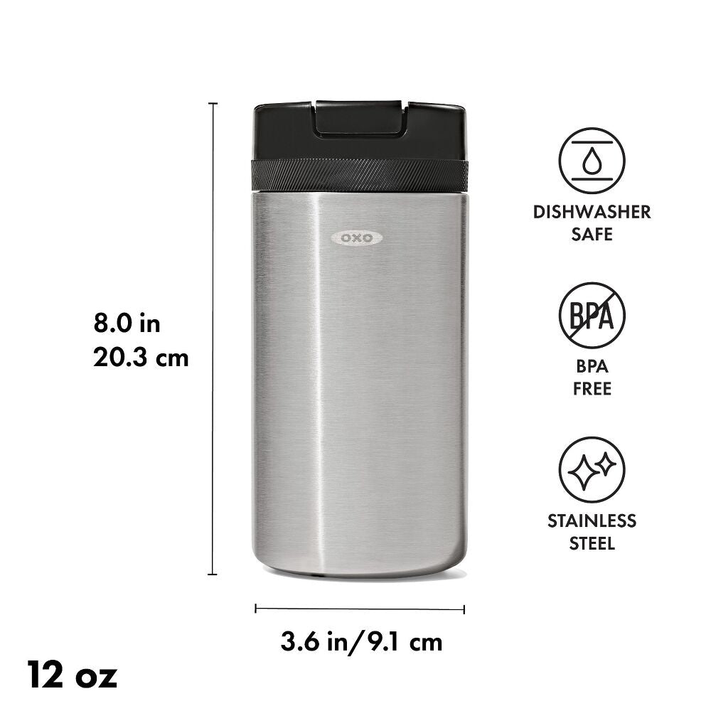 12oz Stainless Steel Coffee Storage Container Y3