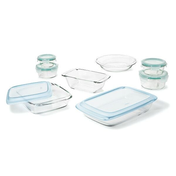14-Piece Glass Bake, Serve & Store Set U7