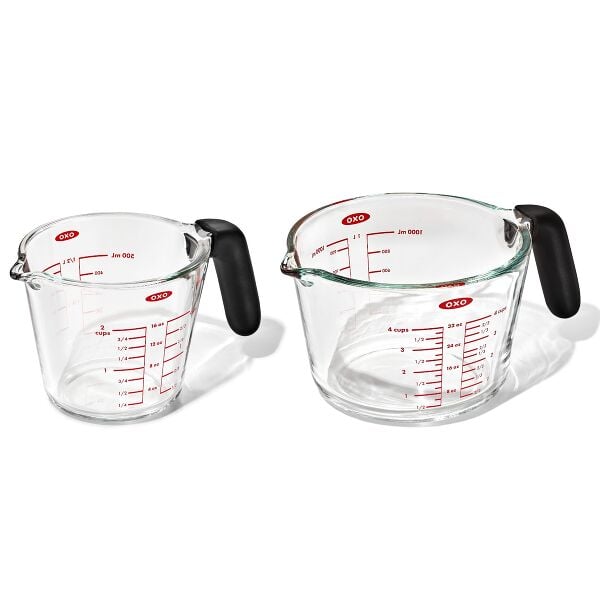 2-Cup and 4-Cup Glass Measuring Cup Set B2