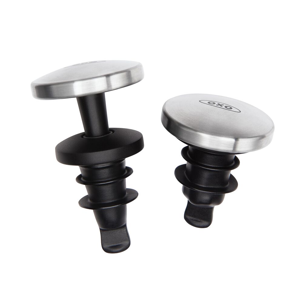 2-Piece Spillproof Wine Stopper E5