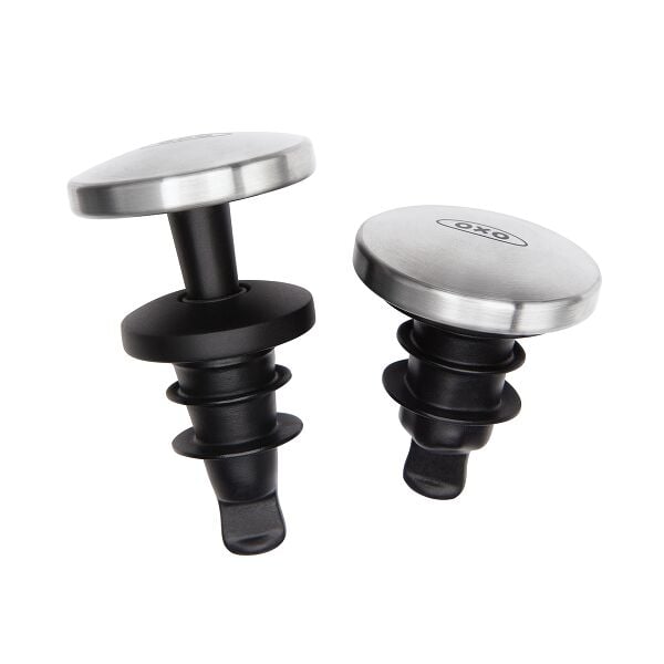 2-Piece Spillproof Wine Stopper E5