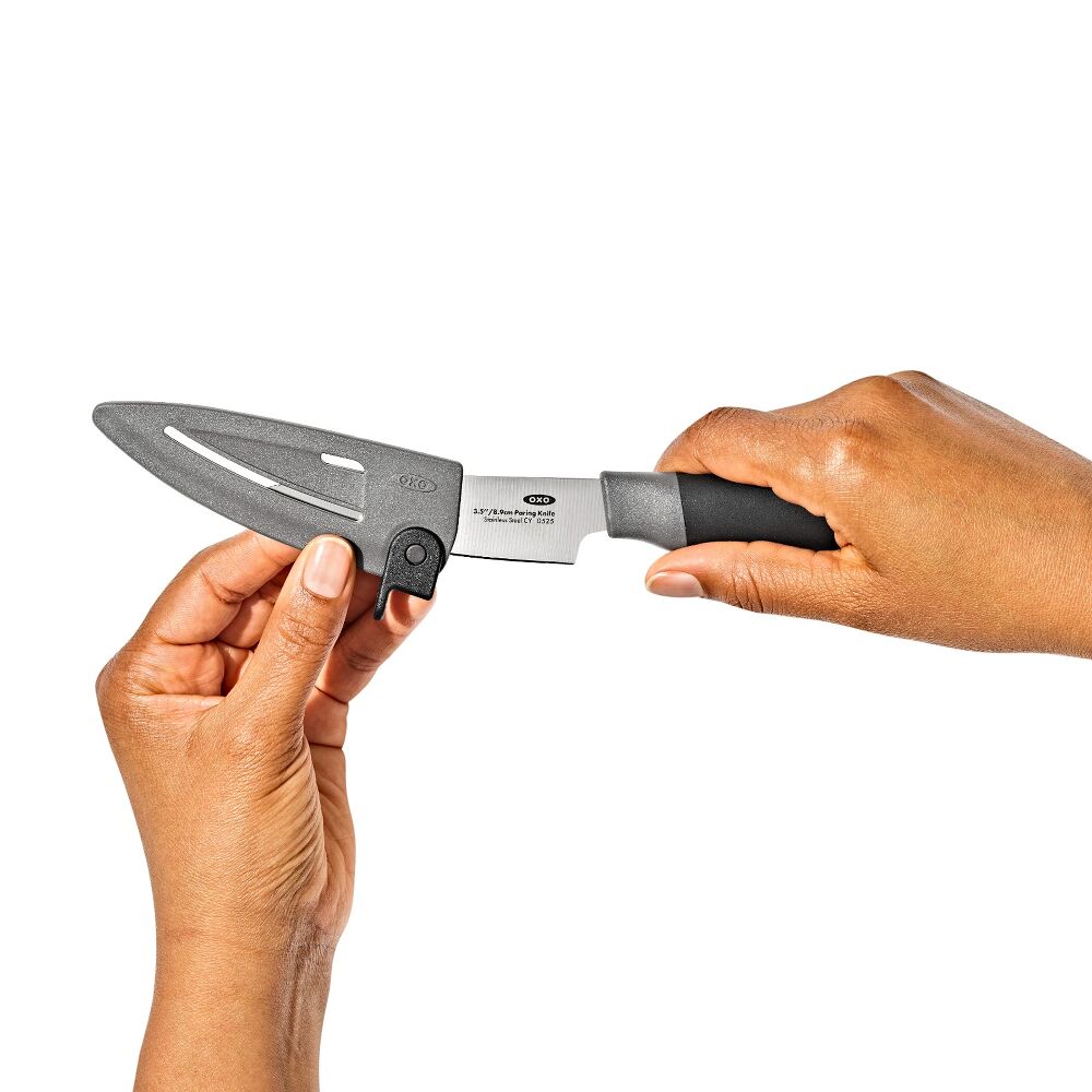 3.5 in Paring Knife with Locking Sheath N1