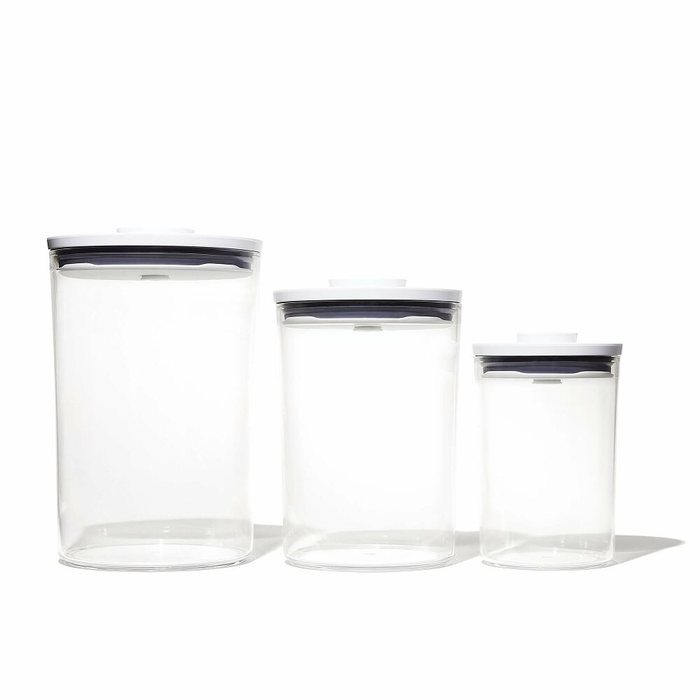 3-Piece POP Round Canister Graduated Set A8