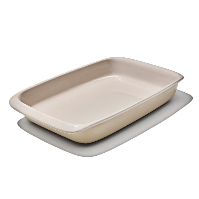 3 Qt Rectangular Stoneware Baking Dish I8