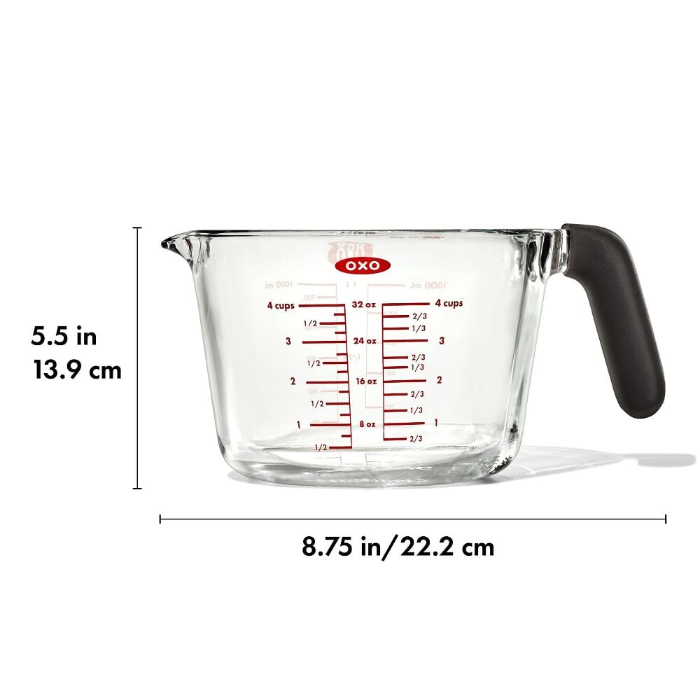 4 Cup Glass Measuring Cup W8