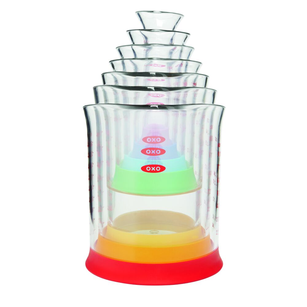 7 Piece Liquid Measuring Beaker Set G0