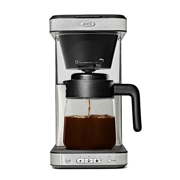 8-Cup Coffee Maker with Podless Single-Serve Function and Glass Carafe P4