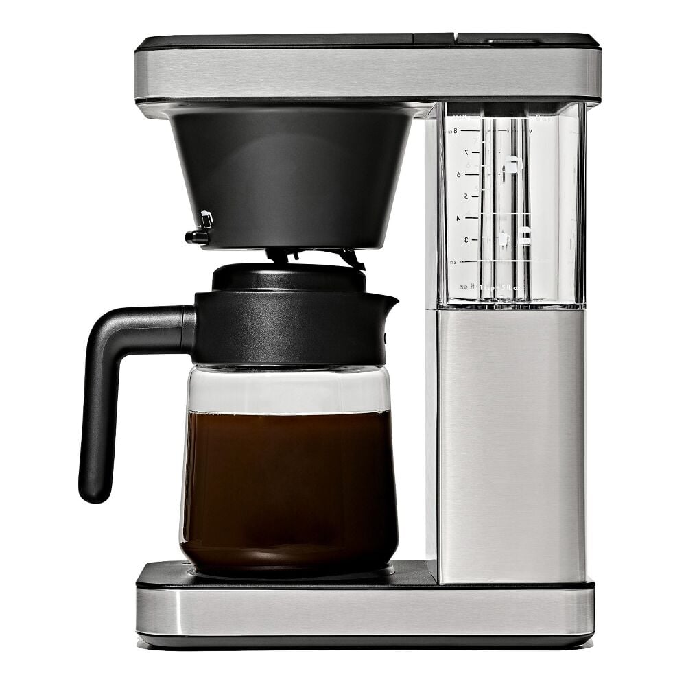 8-Cup Coffee Maker with Podless Single-Serve Function and Glass Carafe P4