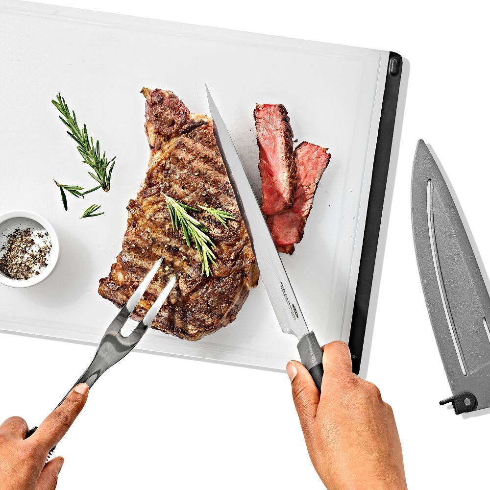 8 in Chefs Knife with Locking Sheath O0