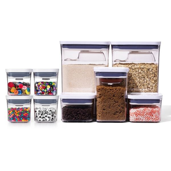 8-Piece POP Container Baking Set & POP 4-Piece Mini Container Set Bundle Q3