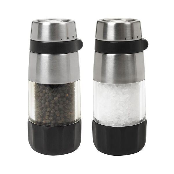 Accent Mess-Free Salt & Pepper Grinder Set S6