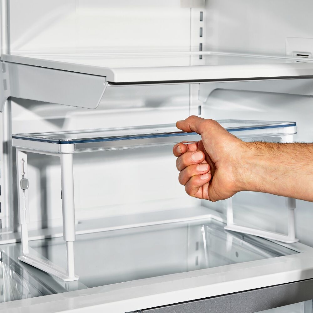 Adjustable Refrigerator Shelf Riser M4