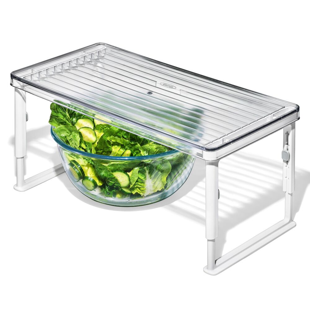 Adjustable Refrigerator Shelf Riser M4