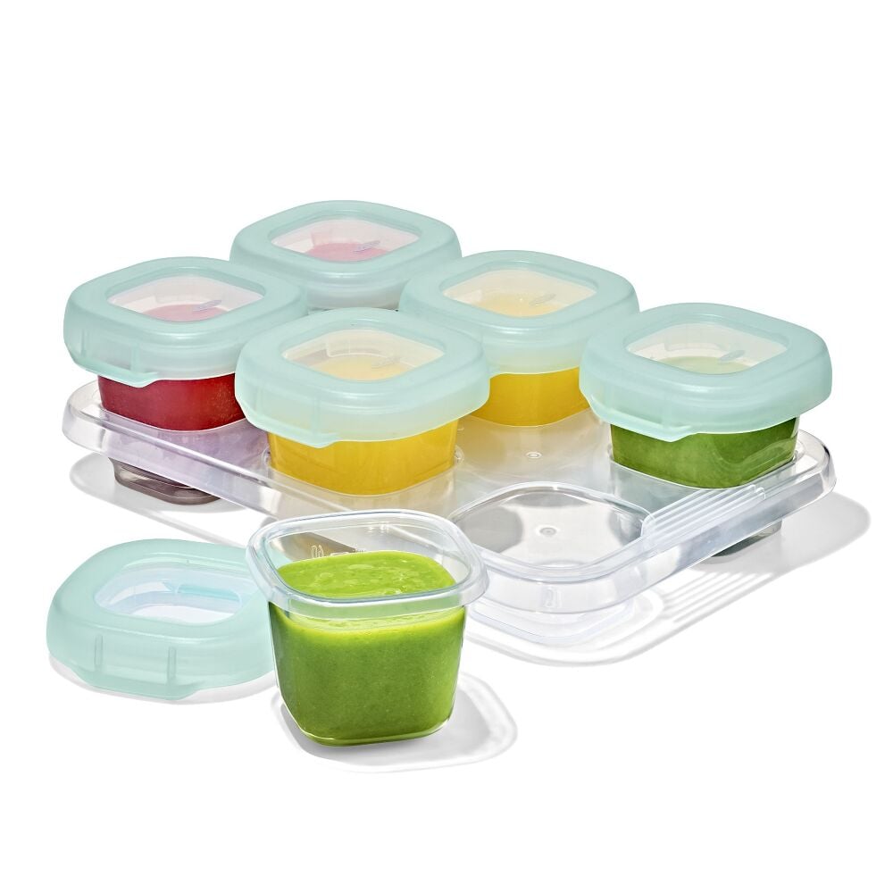 Baby Blocks Food Storage Containers (2 oz) - Opal A0