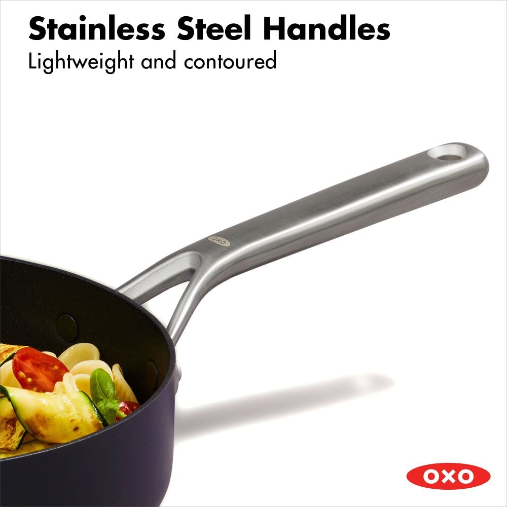 Ceramic Professional Non-Stick 3-Quart Sauté Pan with Lid B7