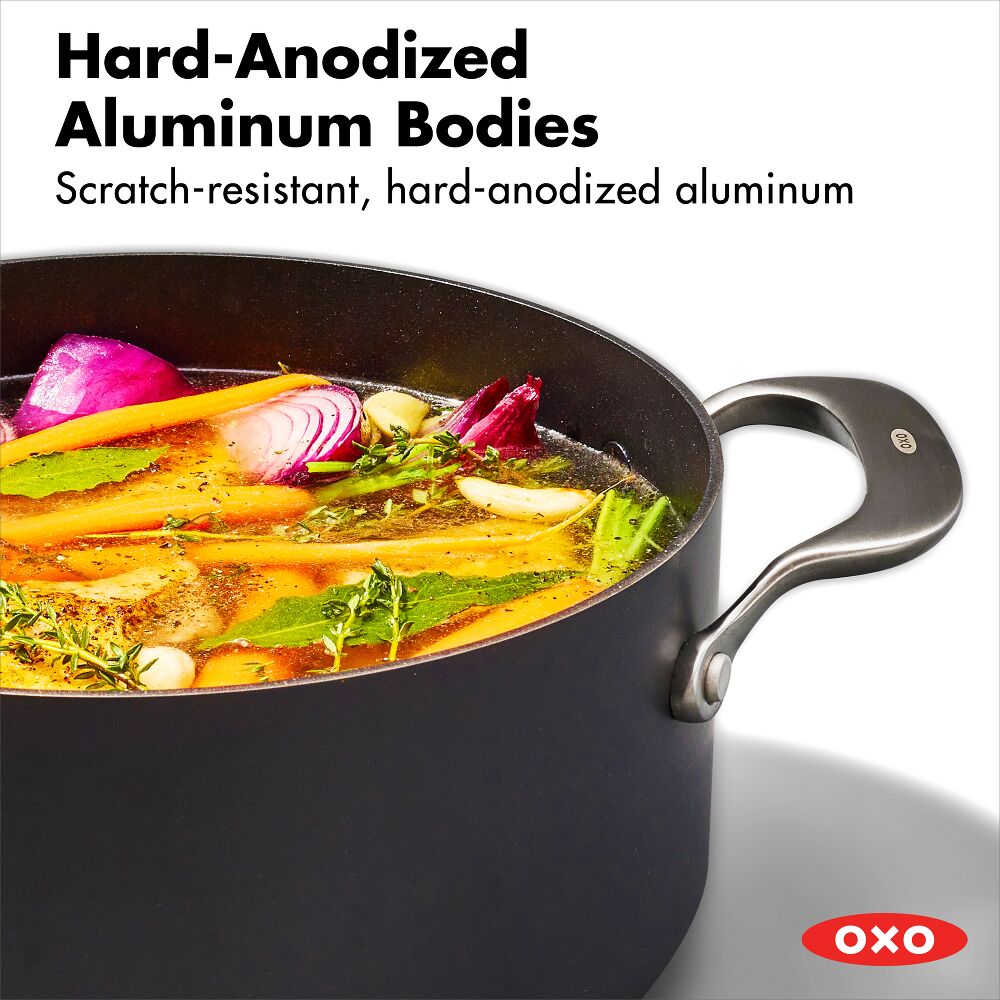 Ceramic Professional Non-Stick 5QT Stock Pot with Lid Y0