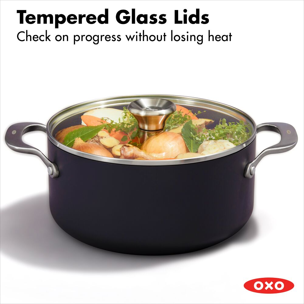 Ceramic Professional Non-Stick 5QT Stock Pot with Lid Y0