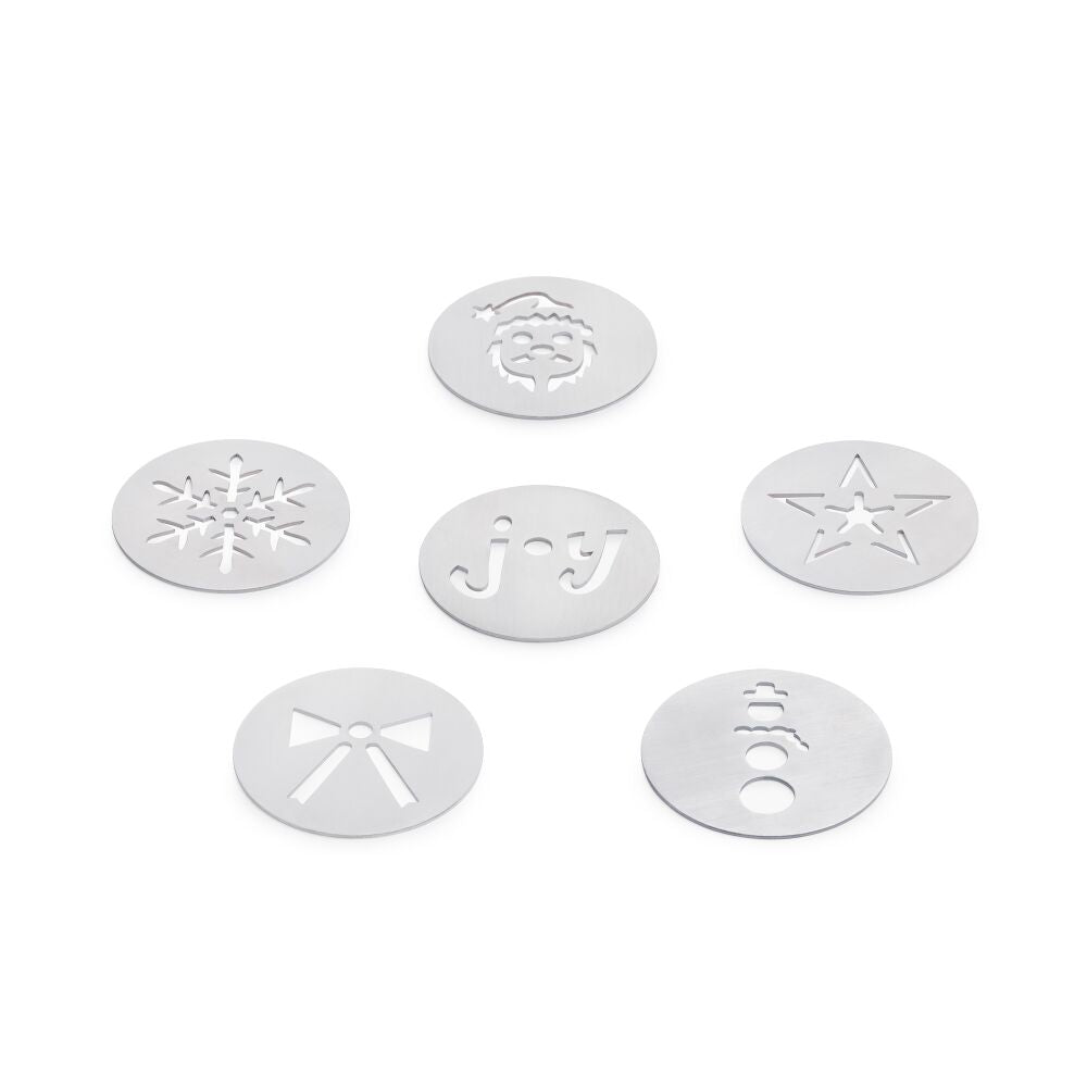 Christmas Cookie Press Disk Set V3