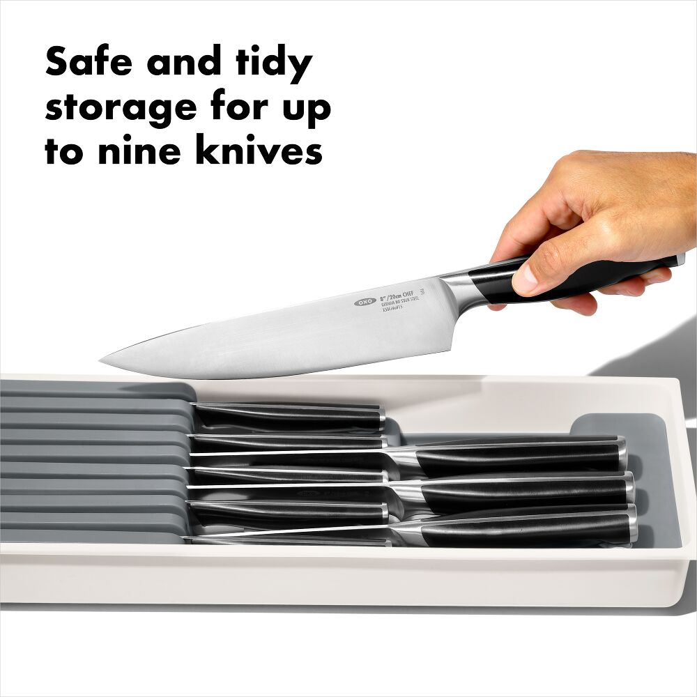 Compact Knife Drawer Organizer L4