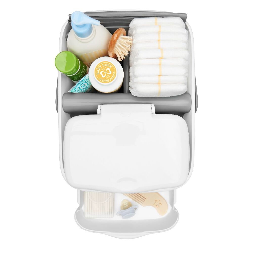 Diaper Caddy with Changing Mat V1