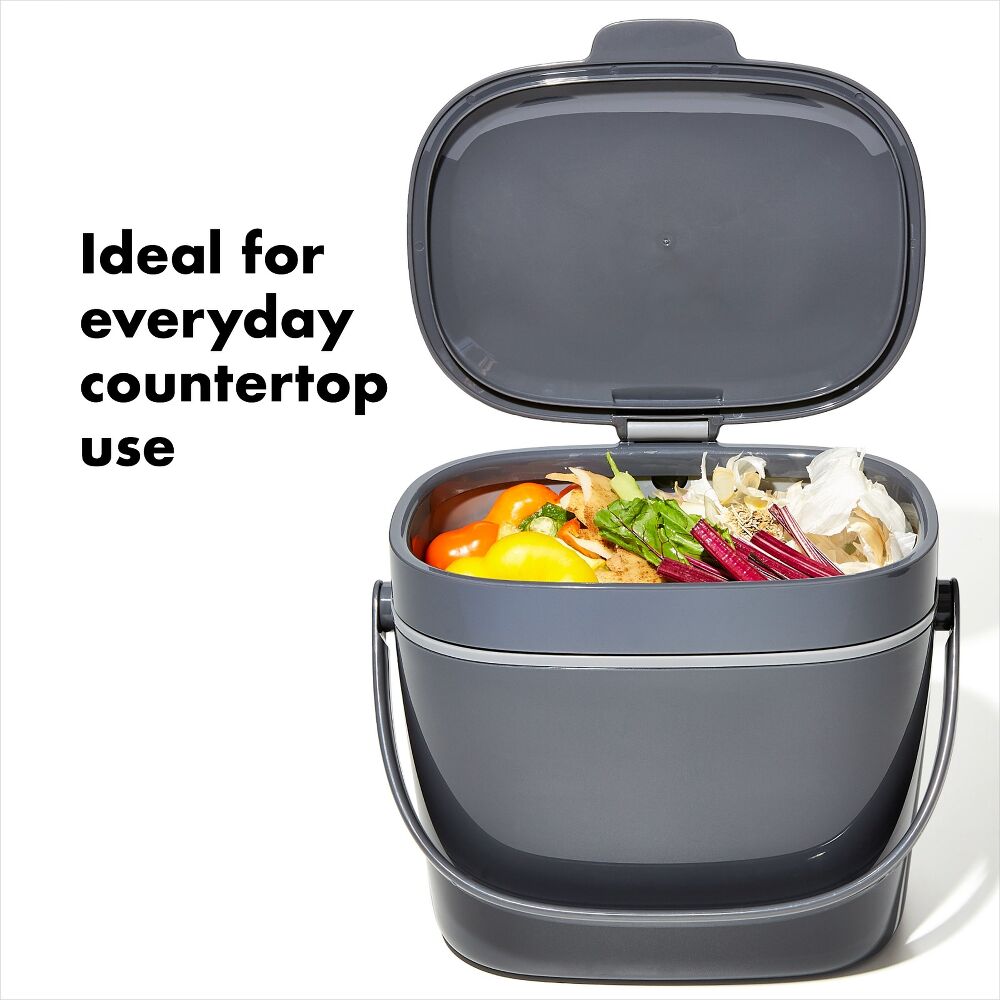 Easy-Clean Compost Bin - 1.75 Gal Q2