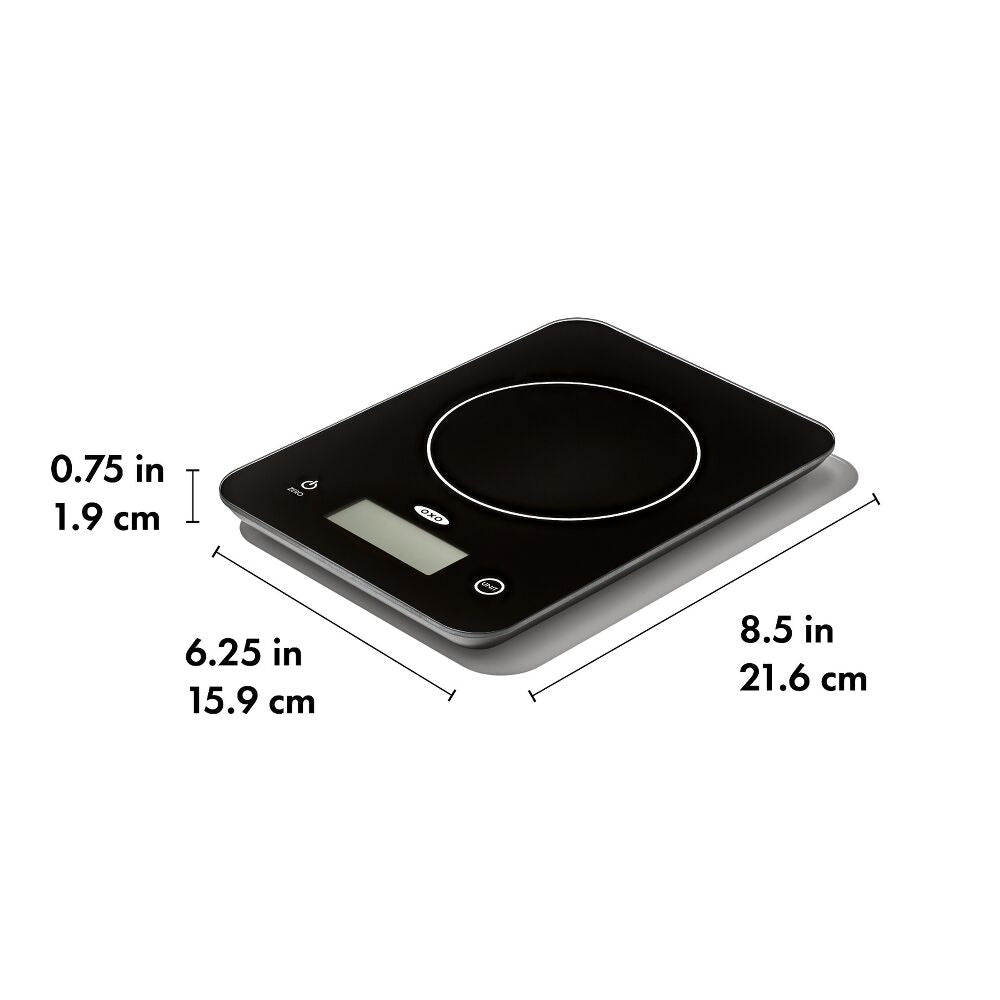 Everyday Glass Food Scale 11lbs/5kg B9