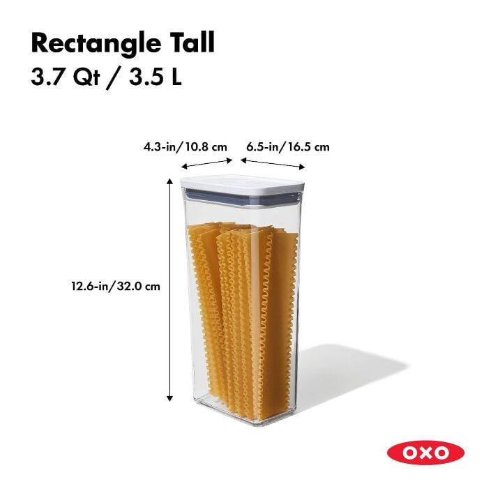 POP Container - Rectangle Tall (3.7 Qt.) Y0