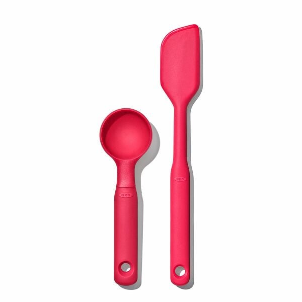 Silicone Cookie Scoop & Small Spatula Set F9