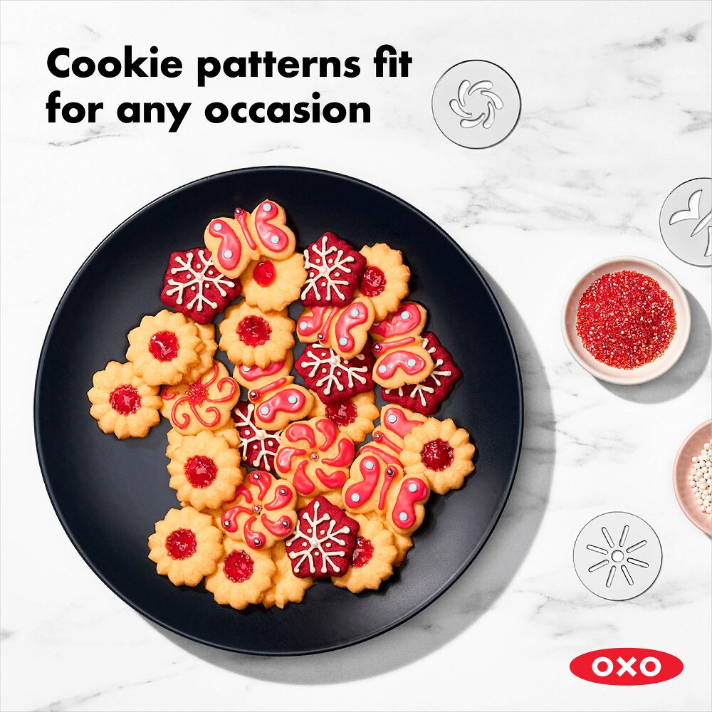 14-Piece Cookie Press Set K2