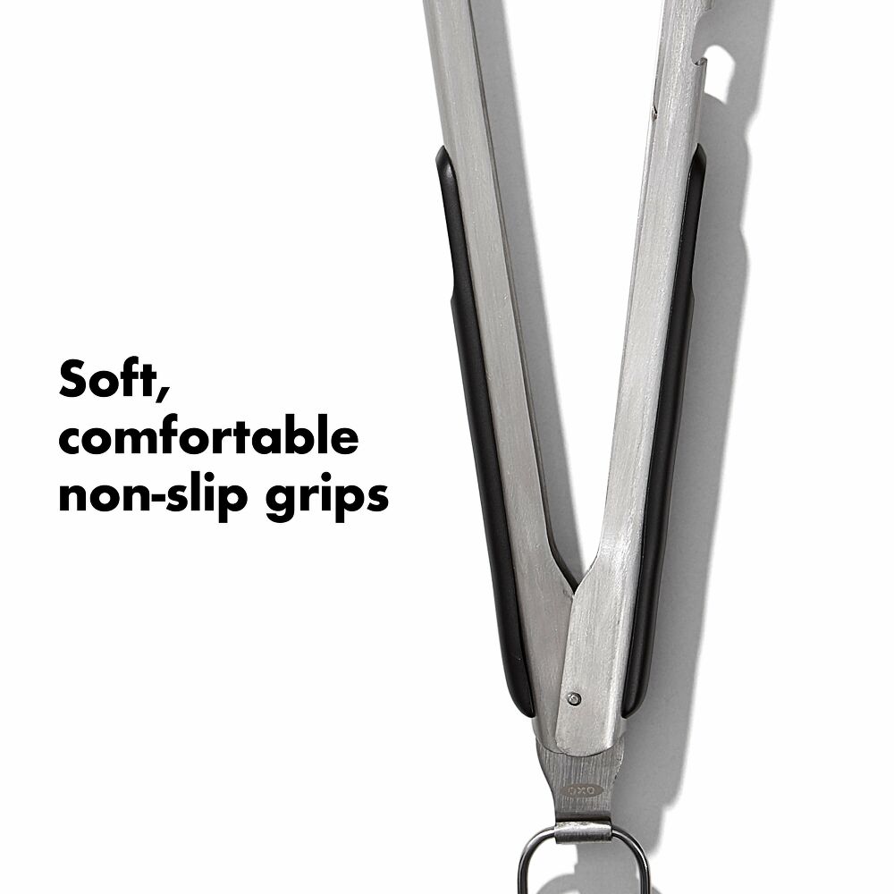 Grilling Tongs with Built-In Bottle Opener D9