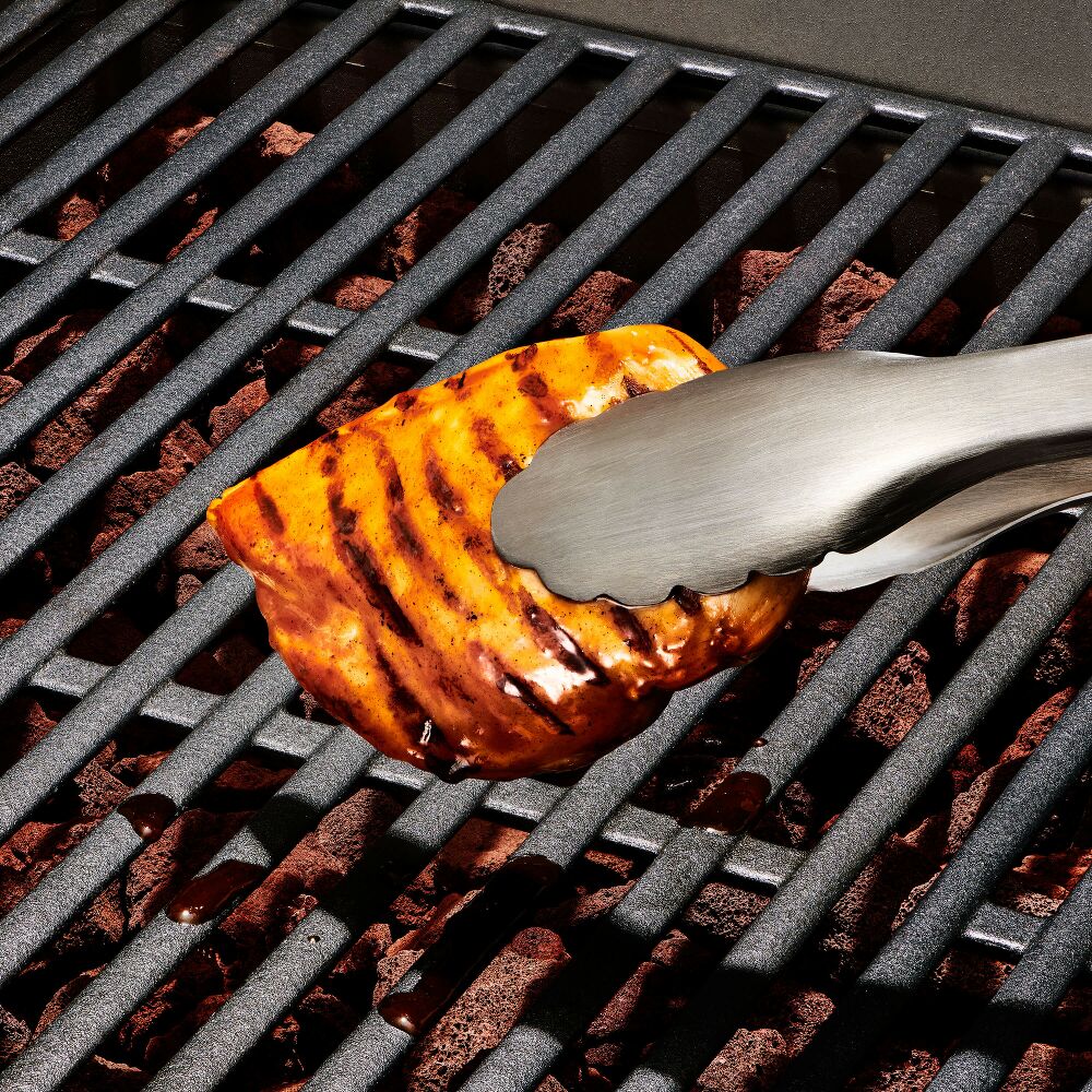 Grilling Tongs with Built-In Bottle Opener X9