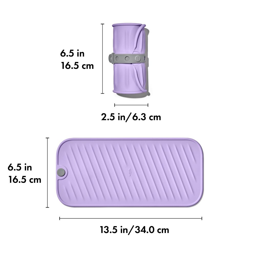 Hot Styling Tool Mat - Lavender K6