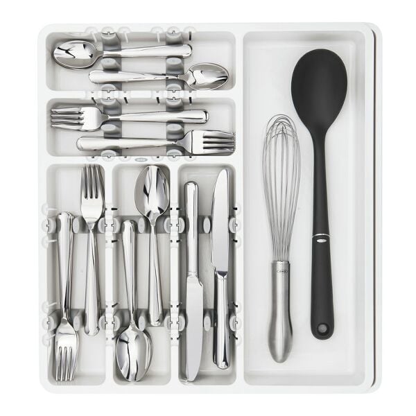 Large Expandable Utensil Organizer W0