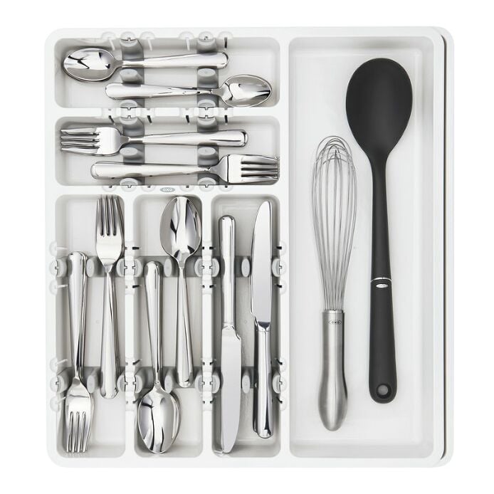 Large Expandable Utensil Organizer W0