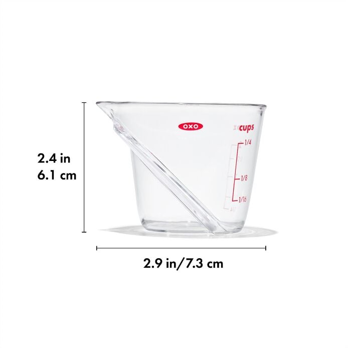 Mini Angled Measuring Cup X8