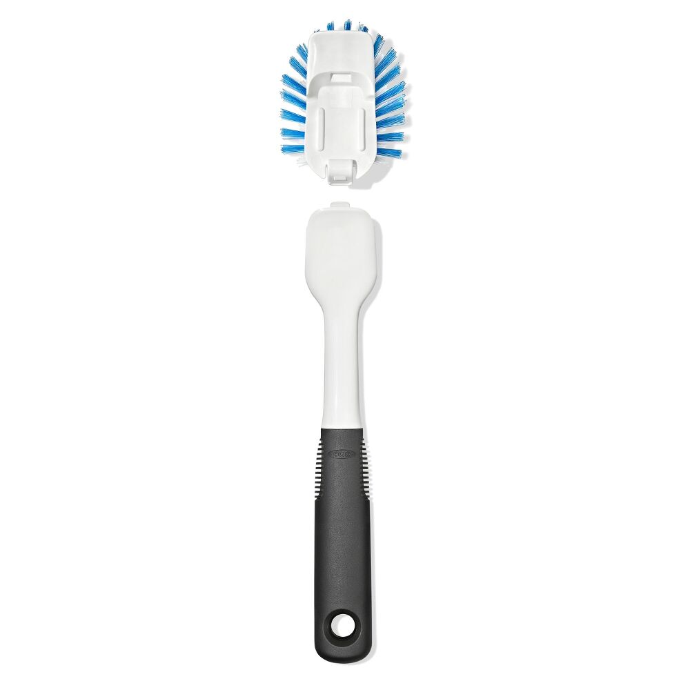 Nylon Bristle Dish Brush with Refills K7