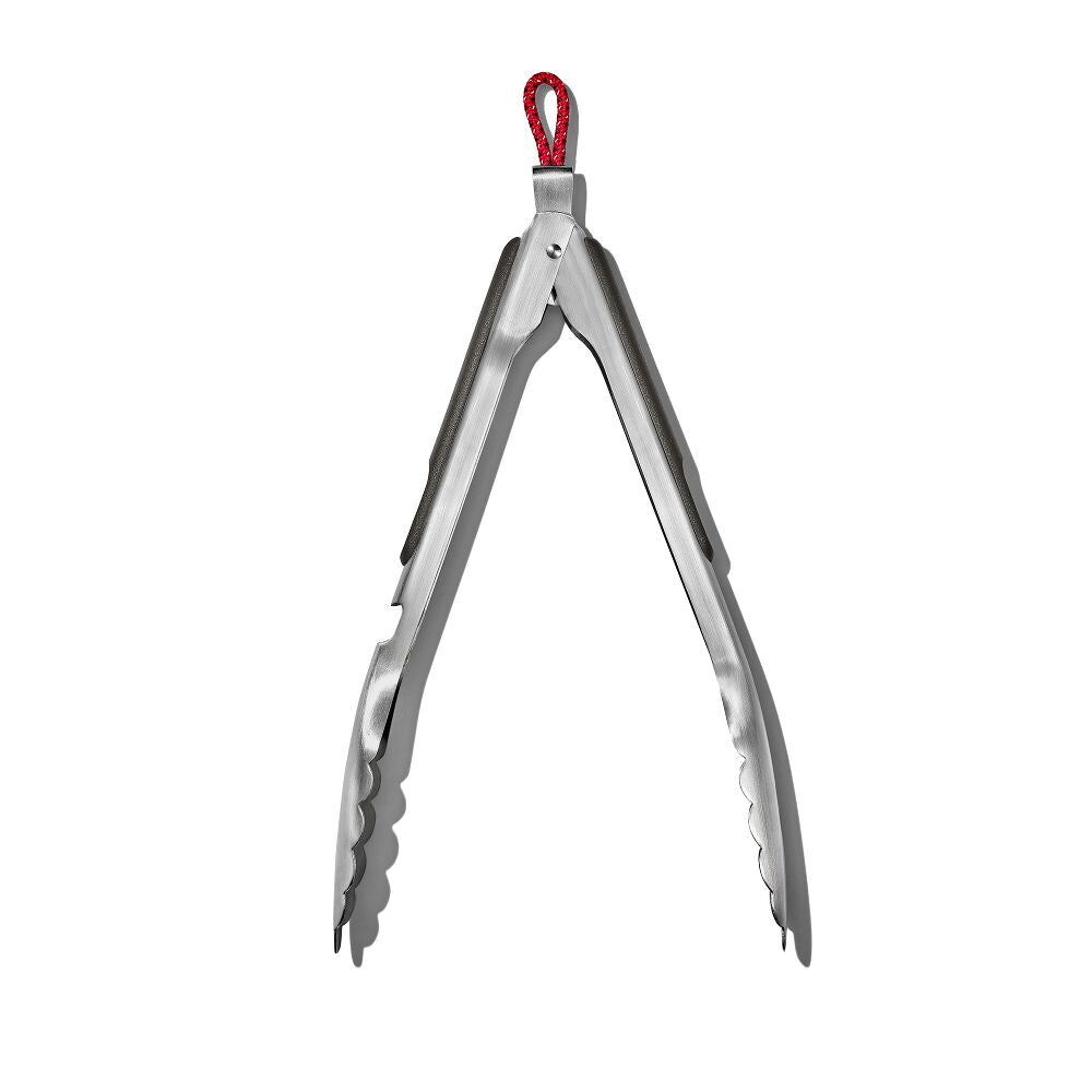 OXO Outdoor 10.5in Camp Stove Tongs with Bottle Opener W5