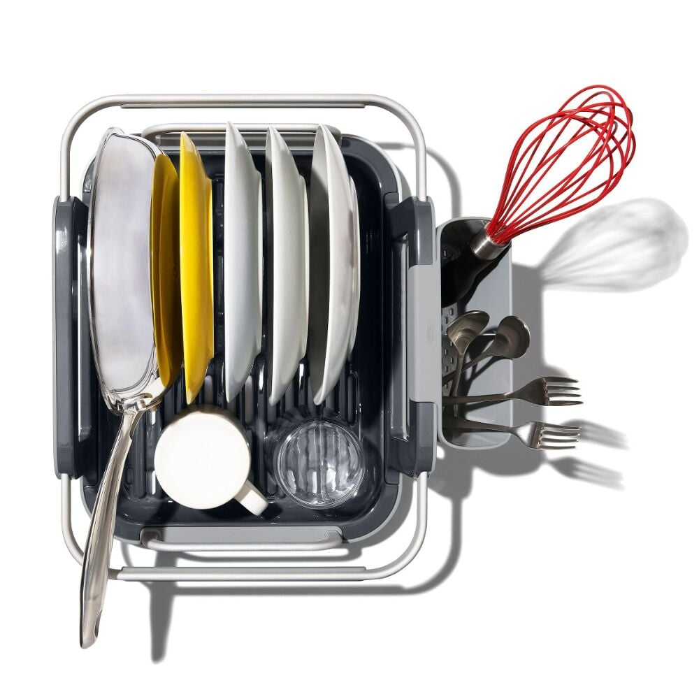 Over-the-sink Aluminum Dish Rack X9