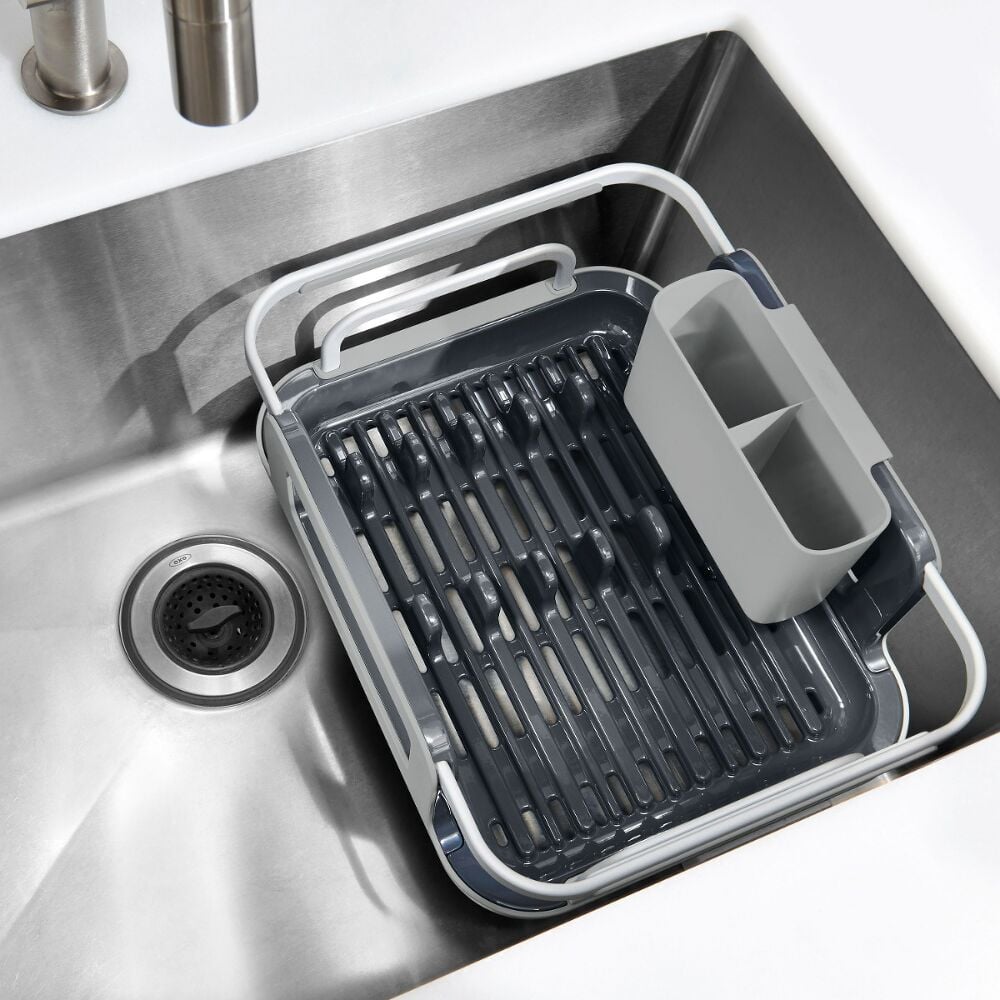 Over-the-sink Aluminum Dish Rack X9