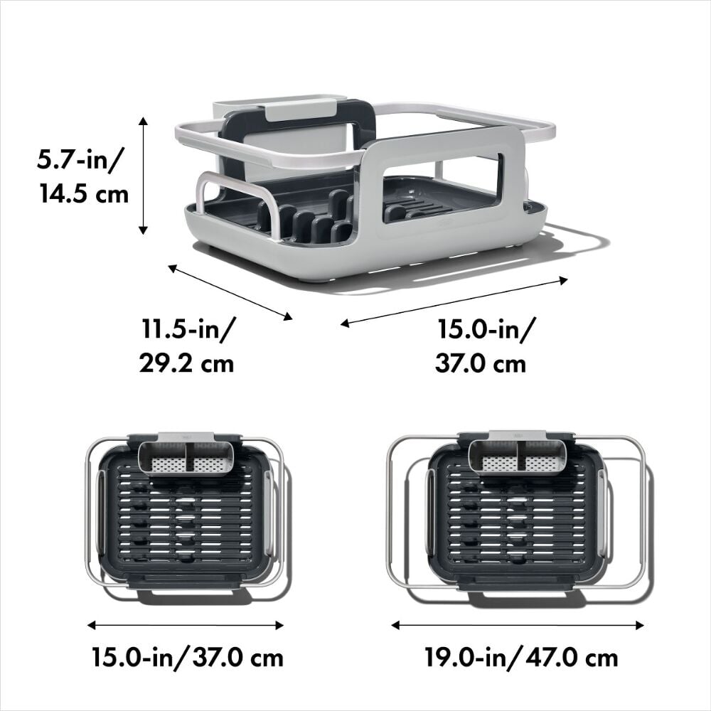 Over-the-sink Aluminum Dish Rack X9