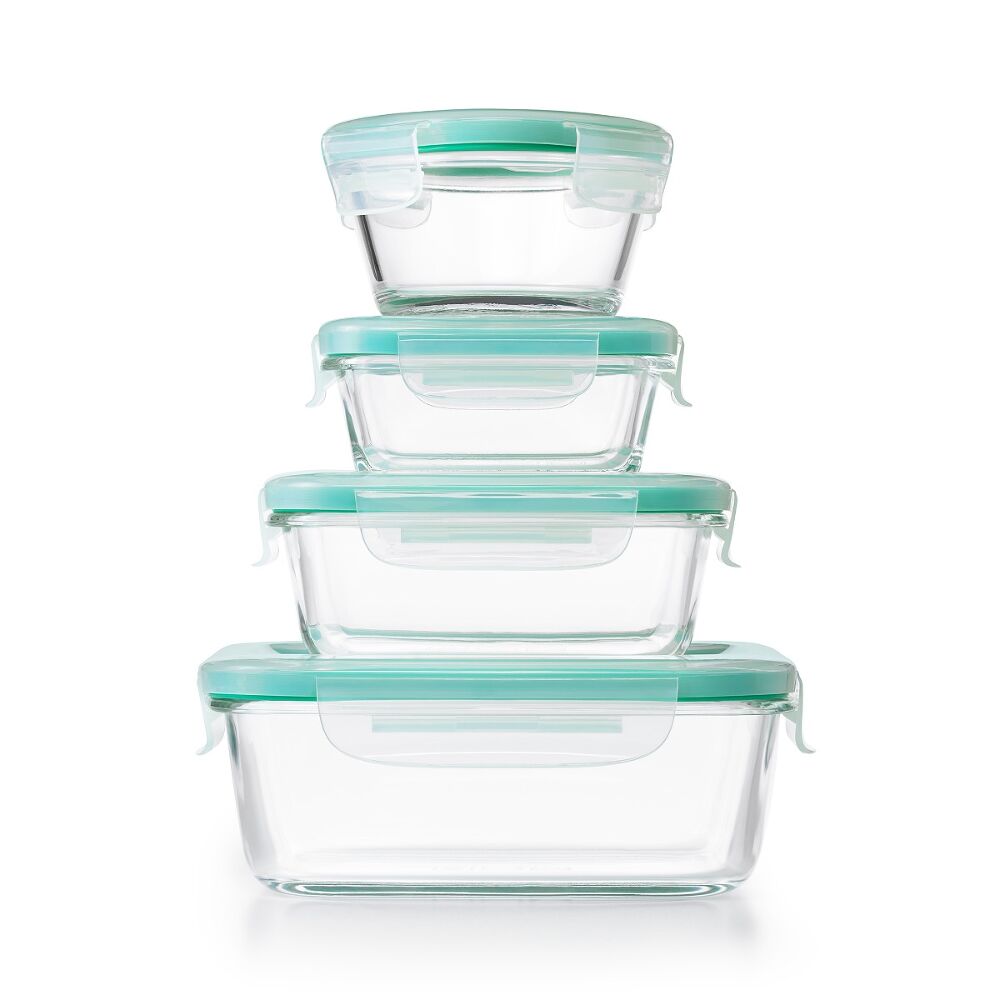 OXO Good Grips 12 Piece Smart Seal Glass Container Set A0