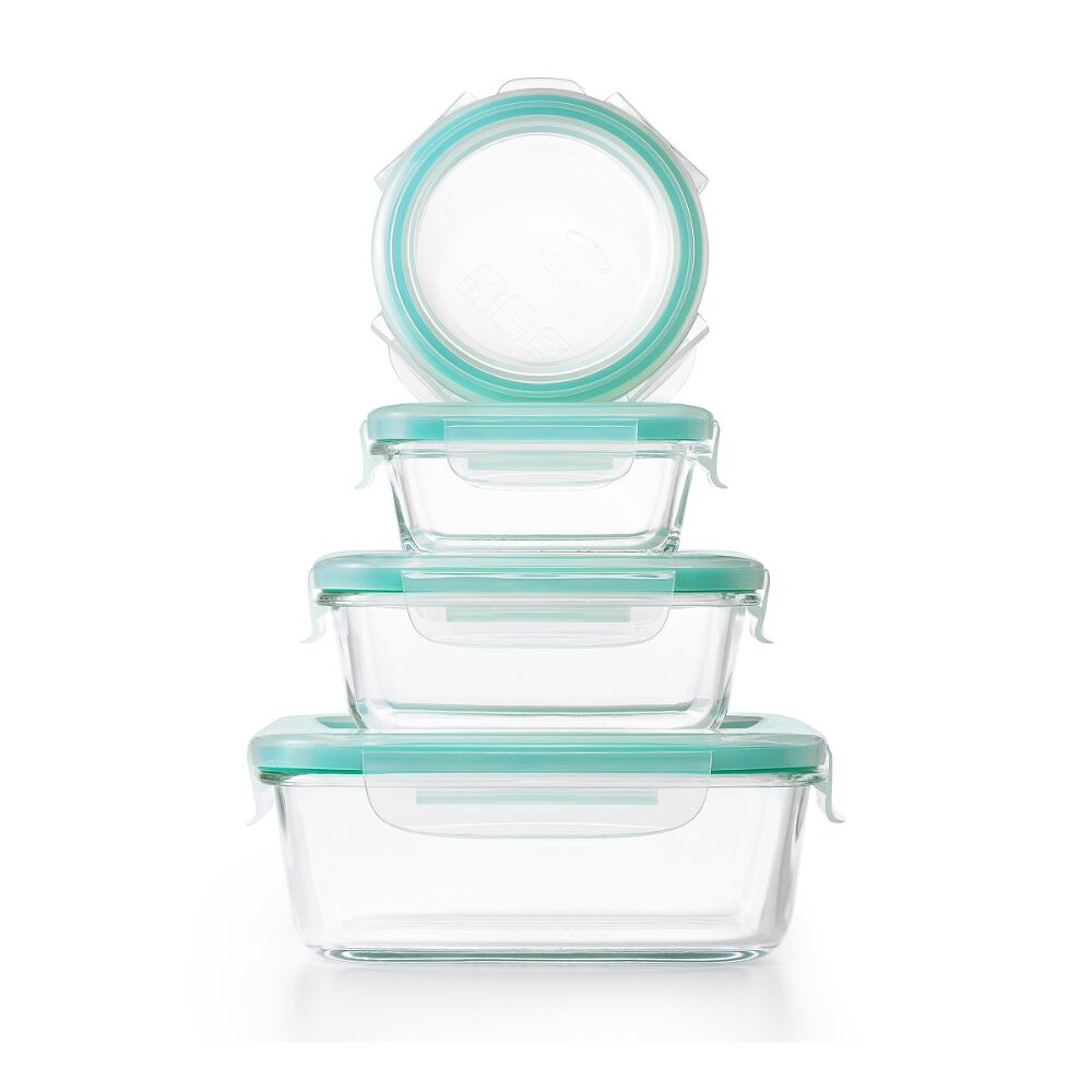 OXO Good Grips 12 Piece Smart Seal Glass Container Set A0