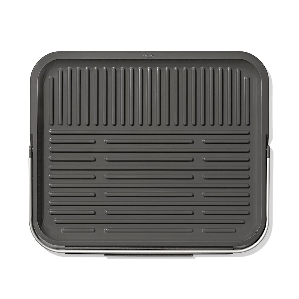 OXO Good Grips Compact Drying Rack with Dish Rest M9