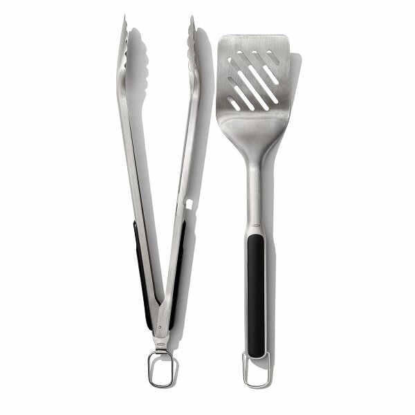 OXO Good Grips Grilling Turner and Tongs Set I8
