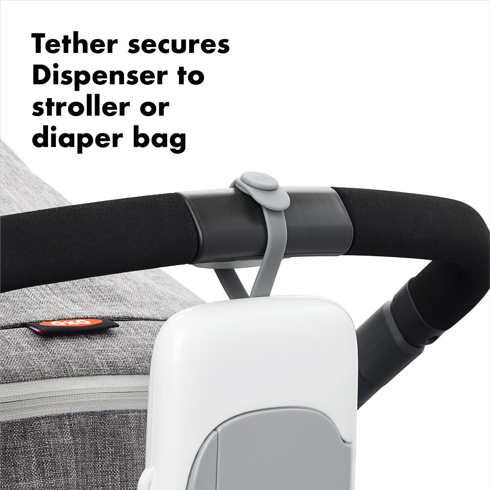 OXO TOT 2-Pack On-the-Go Wipes Dispenser, Gray B1