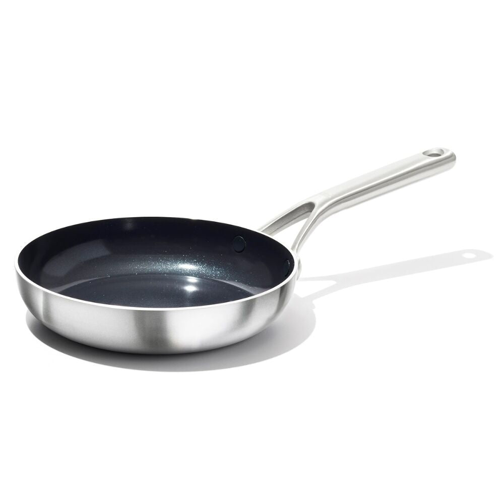 Stainless Steel Mira Series 8in Frypan - Ceramic M7
