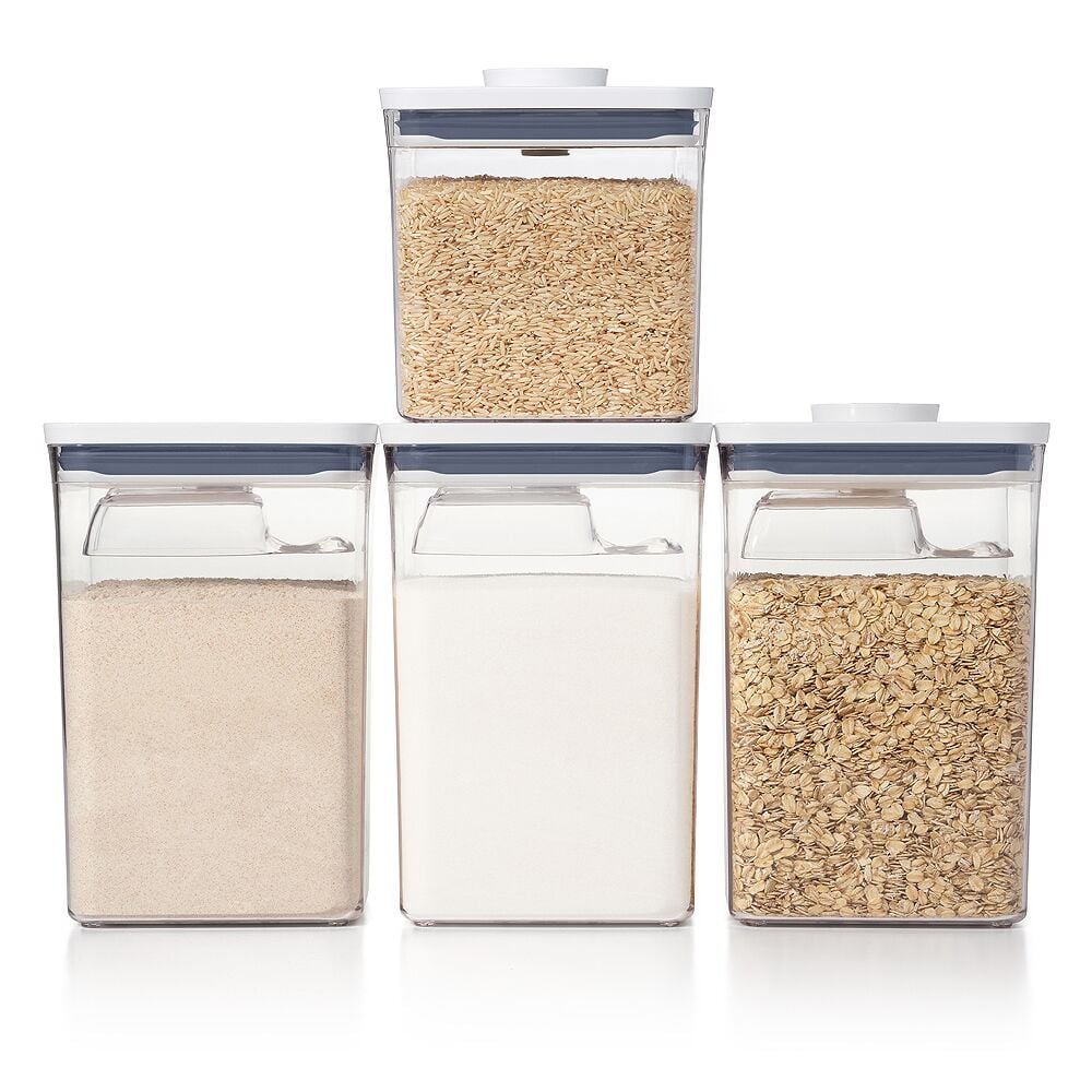 POP Container - Big Square Short (2.8 Qt.) & 6-Piece POP Container Set Bundle R1